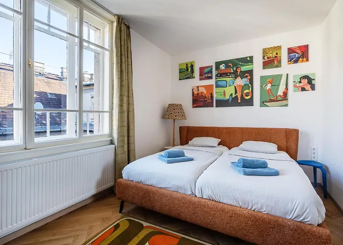 דירה Artsy Loft Downtown 1 בודפשט